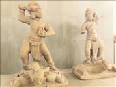Statues of guards, at the Cham museum in Danang. The Cham were one of the native peoples of central and south Vietnam.: by hannap, Views[146]