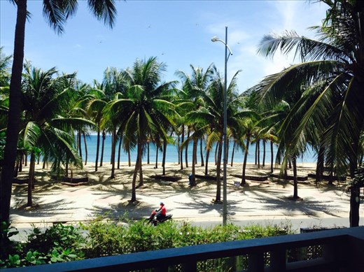 Room with a view! We stayed at a beach resort in Hoi An for a few days to relax.