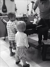 Chris got a nice shave at a local barber shop.: by hannap, Views[314]