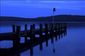 When looking at the jetty it reminded me man still had a imprint here and was never to far away from the peace of the lake: by hanora, Views[243]