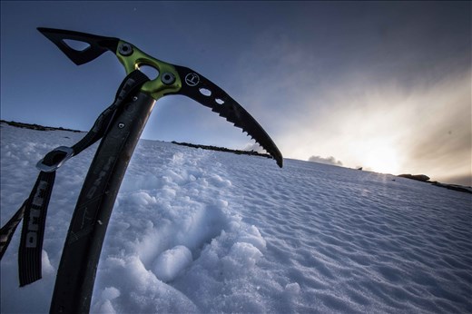 Just in time for the sun breaking through the clouds (and snow!)