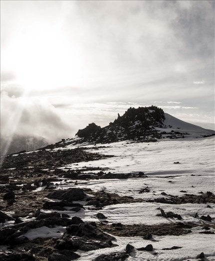 Burning off the weather - Swiss Alps