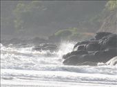 Waves clashing on a rock...!!!!!: by hawkeye, Views[302]