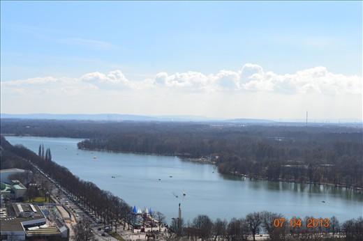 View from the top of the Town Hall 