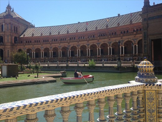 Boat, Plaza de Espana, Sevilla 