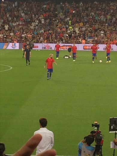 One of the sport's all time greats, Messi, Barcelona