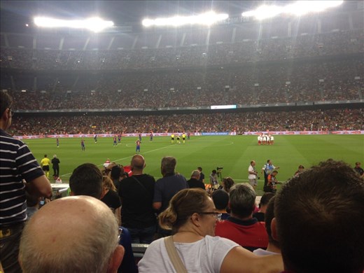 Game time, Barcelona