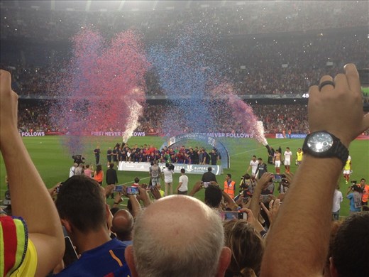 Spanish Super Copa champions!, Barcelona