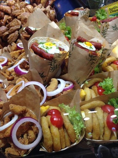 The burrito cones I mentioned, Barcelona 