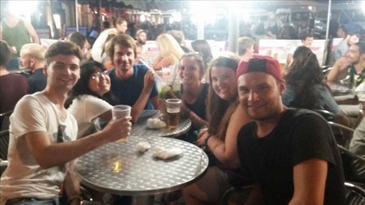 An evening in Marseille