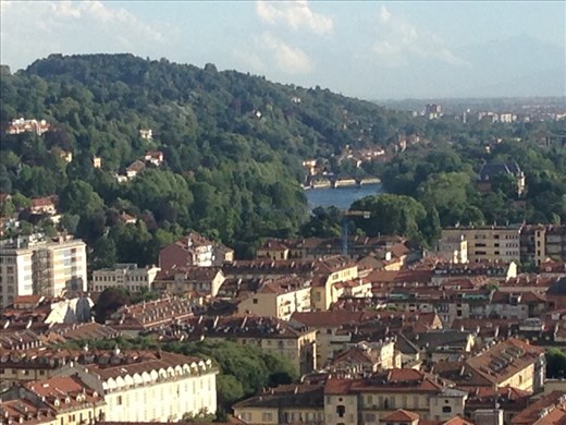 View from the top of the Mole, Turin