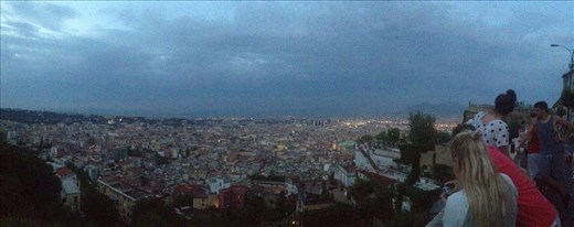 Naples at dusk