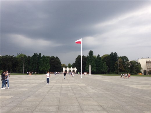 Near the Saxon Gardens, Warsaw
