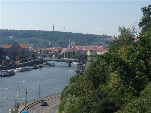Prague from above