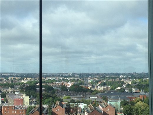 View from the Guinness Storehouse Gravity Bar, Dublin