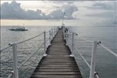 The bridge leading to the boat off to Sumilon Island,Cebu,PH.: by hazelmersa, Views[393]