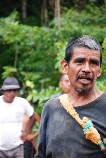Emilio describing tear gas being used on women and children