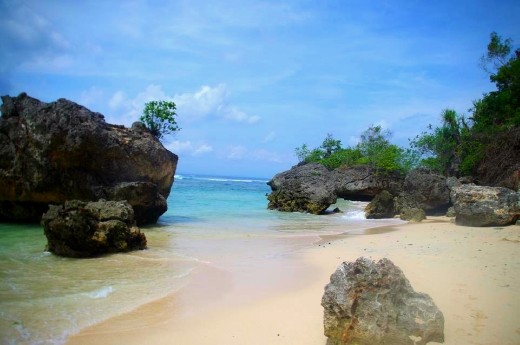 Simply put, untouched beach is breathtaking.