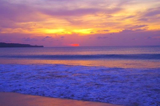 The colour is indescribable and it was the perfect photo opportunity