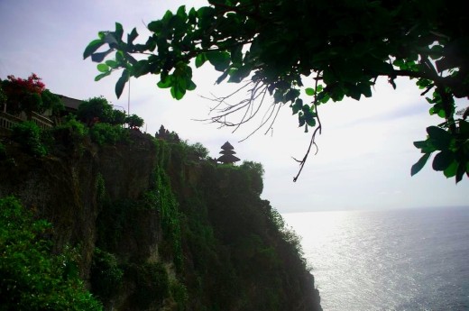 The Uluwatu temple sits on the highest point of the cliff. Its an incredibly rich location to imerse yourself in culture. You respect the religion by wearing sacred sarongs and are permitted to take photos only in certain areas. Not inside the temple itself. 
