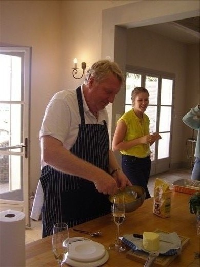 ...easy does it, no lumps...