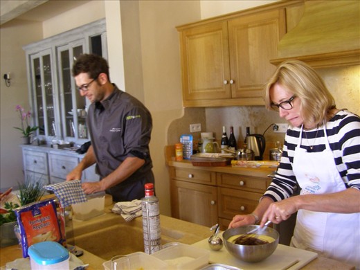 ..molten chocolate puddings on their way..