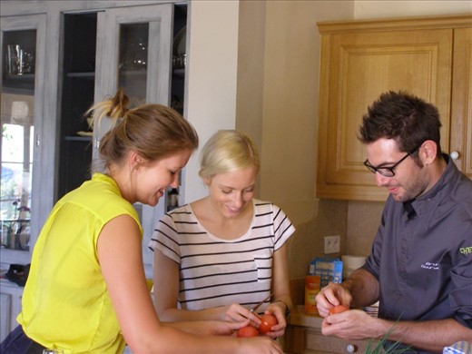 Still skinning and de-seeding!