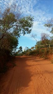 The light tower at the end of the walk back from the beach.: by heffmann, Views[234]