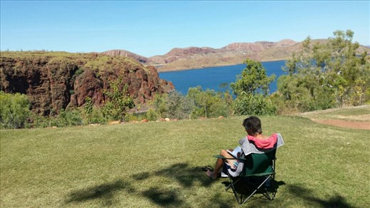 Mein Bruder Sigi laesst die Seele baumeln