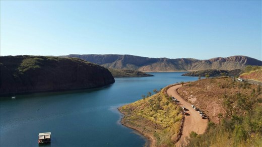 Morgens bei einer kleinen Wanderung