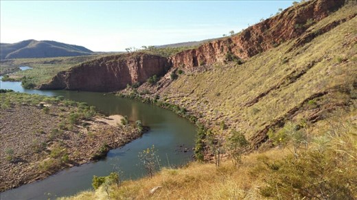 Beautiful Cockburn Ranges gesehen vom Pigeonhole Lookout.