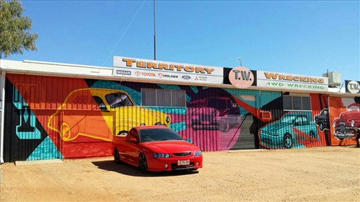 Wieder in jn Alice Springs 