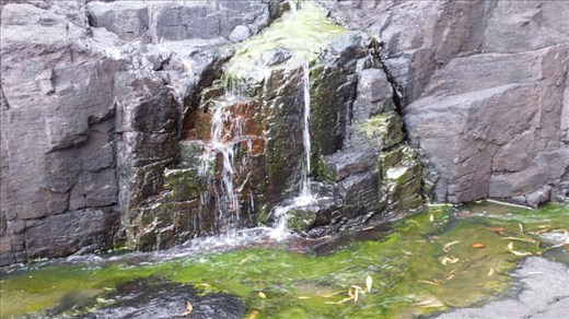 Sitting there, listening to the waterfall is a Zen like experience. Very relaxing!
