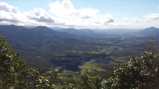 Sky window lookout im Eungella NP. Was fuer eine Aussicht!