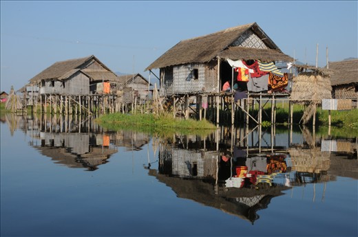 reflections at Inle