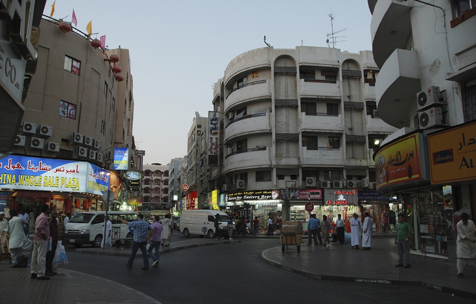 Streets come alive in the cool of the evening breeze in Deira