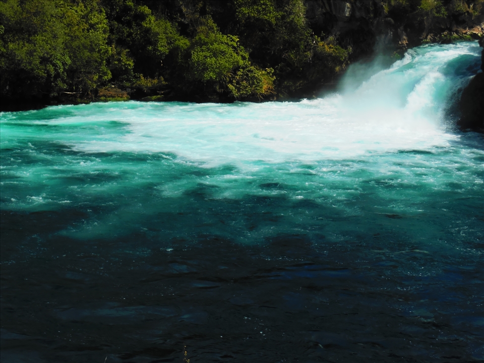 The beautiful Huka Falls