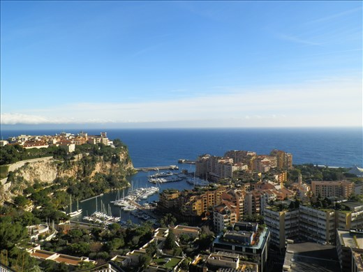 A higher view of  a beautiful world that's open for exploration. Monaco, France
