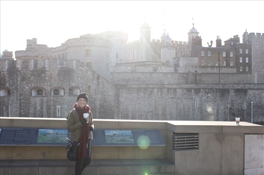 Tower of London..our first morning in London was blue skies and a lovely 8 degrees!
