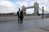 We eventually made it to the left side of tower bridge.. It only took us 3 hours later then planned but we got there!  : by hethoandstokesyseuropeanadventure, Views[282]
