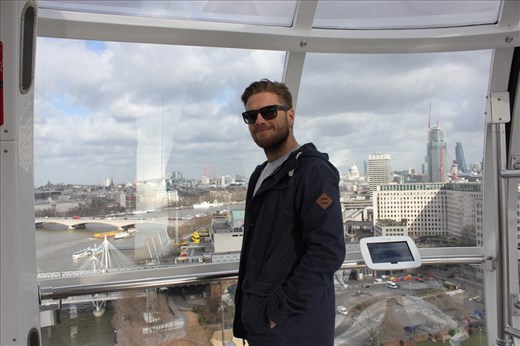Thanks to mum and dad for Christmas we got to ride the London Eye with 360 degree views of London!