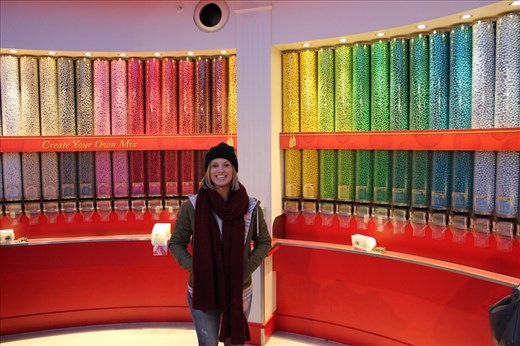And the best part of day 3.. M&M world... Nomnomnom