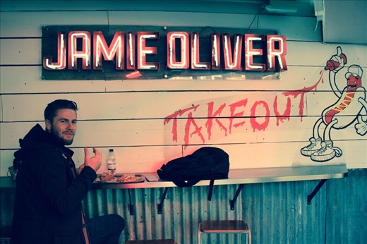 A touch excited to come across this place.. We had a hot dog craving and Jamie fixed it right up!