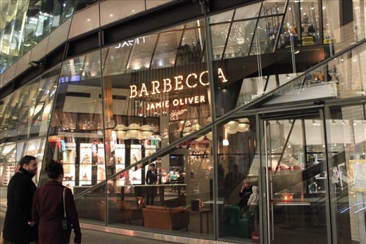 a special treat.. barbecoa! Amazing Jamie Oliver meat restaurant! The restaurant was across the street from St. Paul cathedral so the view while we ate was stunning! 