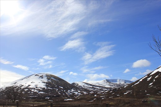 The Pass of Drumochter. .this is the main mountain pass between the northern and southern central Scottish highlands
