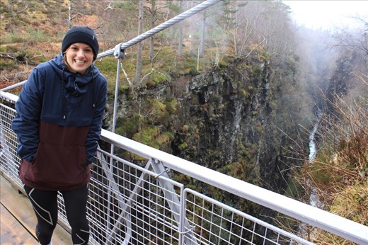 This is Corrieshallock Gorge! It is 1.5 km long, 60m deep and formed at the end of the last ice age by rapid erosion caused by meltwater