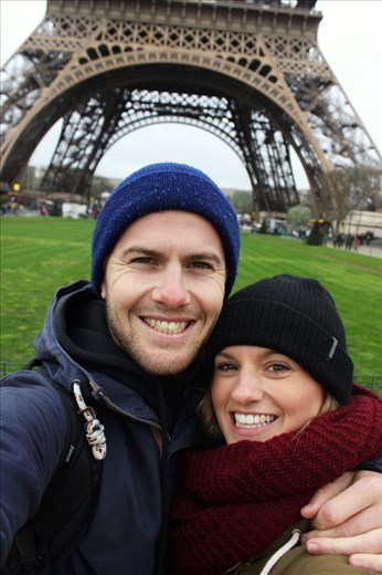 The Eiffel Tower.. Well, some of it!