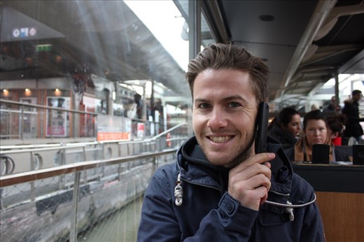 Cruising along the Seine River