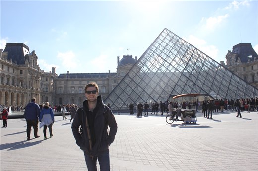 Easter Sunday's activity..The Louvre.