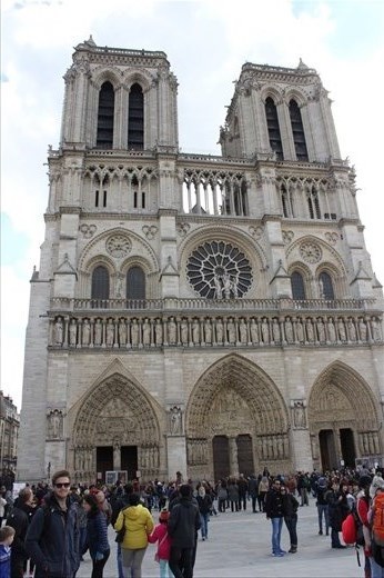 Notre Dame.. Quasimodo didn't show up today which was a little disappointing 